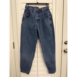 Vintage Brittania high waisted mom jeans with front pleat size 6